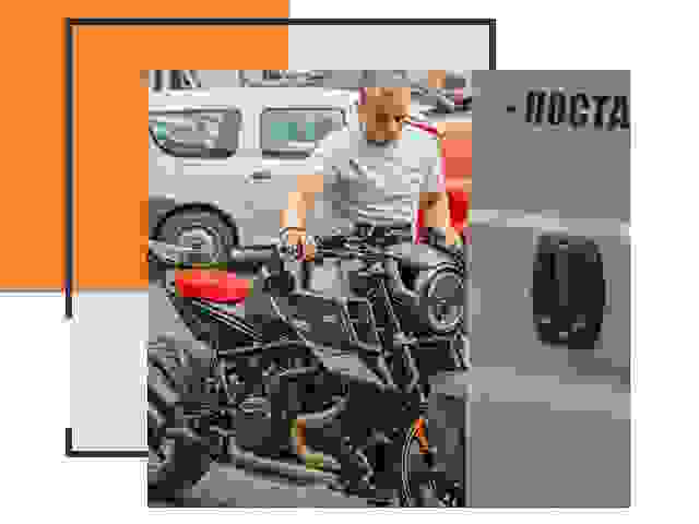 Перевозка мотоцикла по России - Услуги Перевозка-Днк